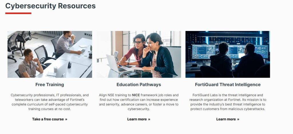 Fortinet CyberSecurity Resources