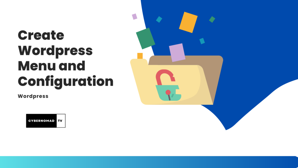 Wordpress Menu Build easy tutorial